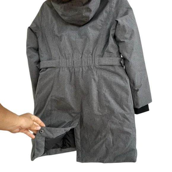 Eddie Bauer Superior III Stadium Down Parka Coat | Gray | PXS | $379 MSRP - Picture 11 of 16